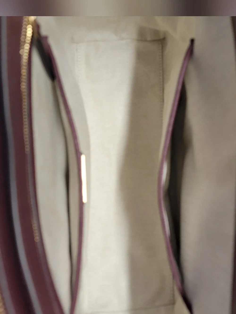 Tory Burch Robinson Pebbled Leather Shoulder Tote Double Strap with Gold Logo